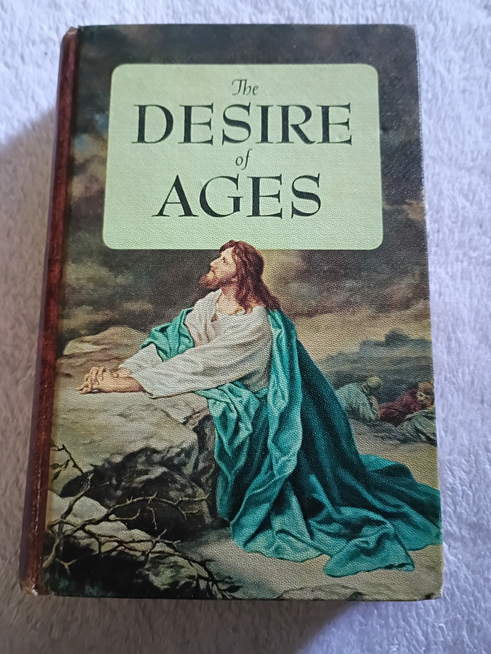 The Desire of Ages - Vintage Teal Hardcover Book